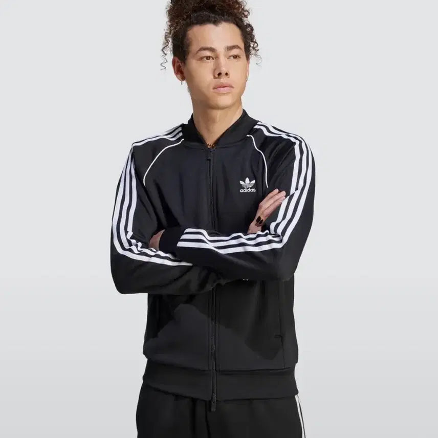 [BUNJANG] Adidas SST Track Top Black (IM4545) - L / 아디다스 sst 트랙탑 블랙 IM4545