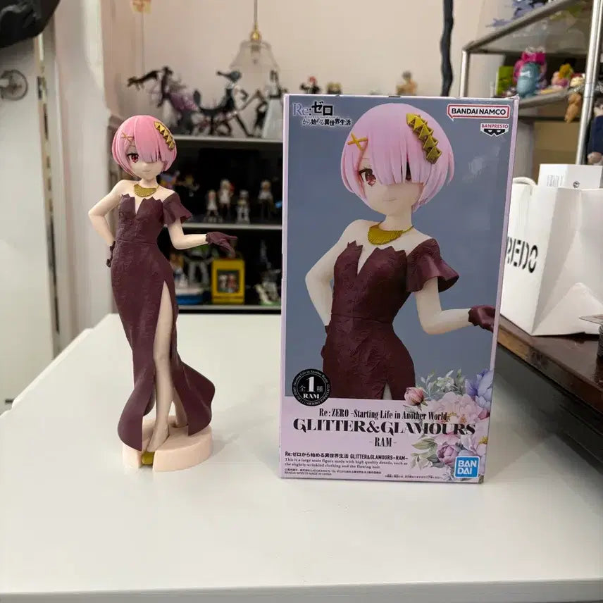 [BUNJANG] Re:Zero Ram Glitter Figure / 개봉품)리제로 람 글리터 피규어