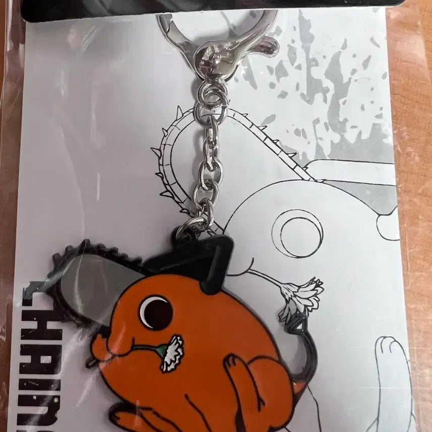 [SOLD OUT] 체인소맨 포치타 키링 롯데시네마