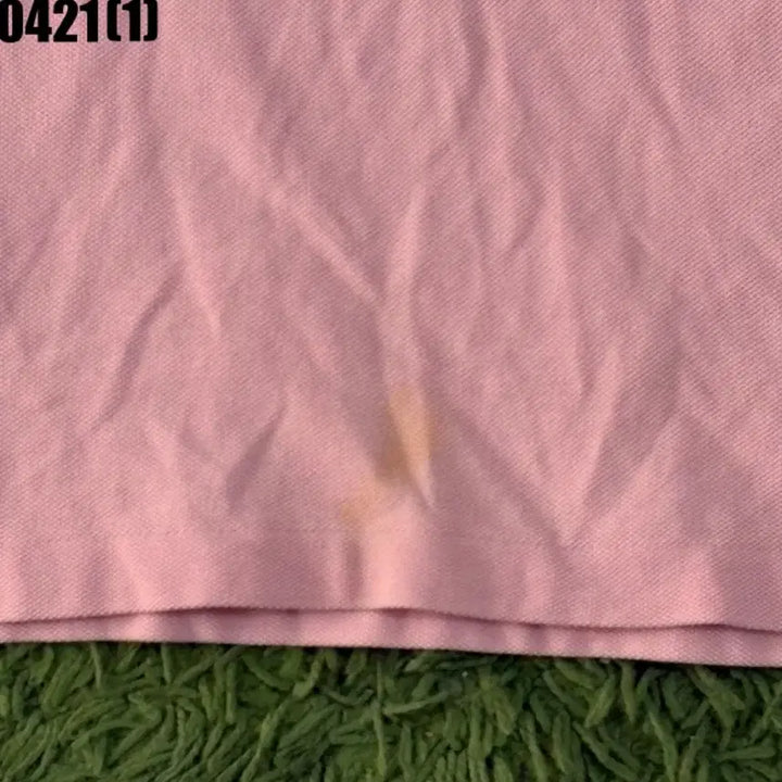 [BUNJANG] Polo Ralph Lauren Pink Pique Dress / 폴로 랄프로렌 핑크 피케 원피스