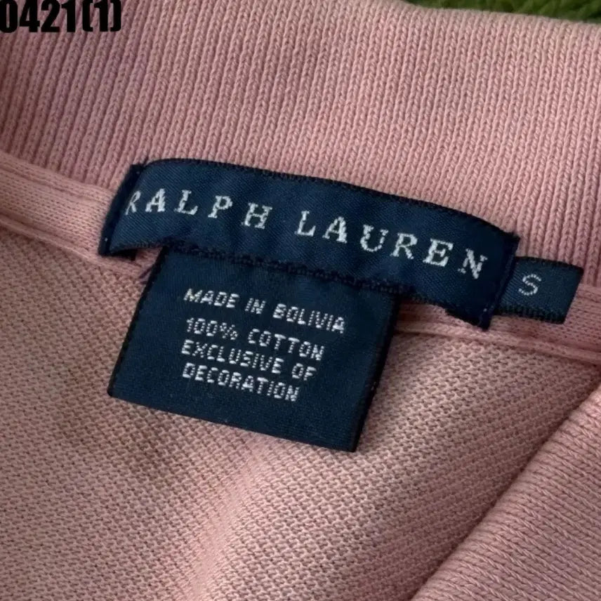 [BUNJANG] Polo Ralph Lauren Pink Pique Dress / 폴로 랄프로렌 핑크 피케 원피스