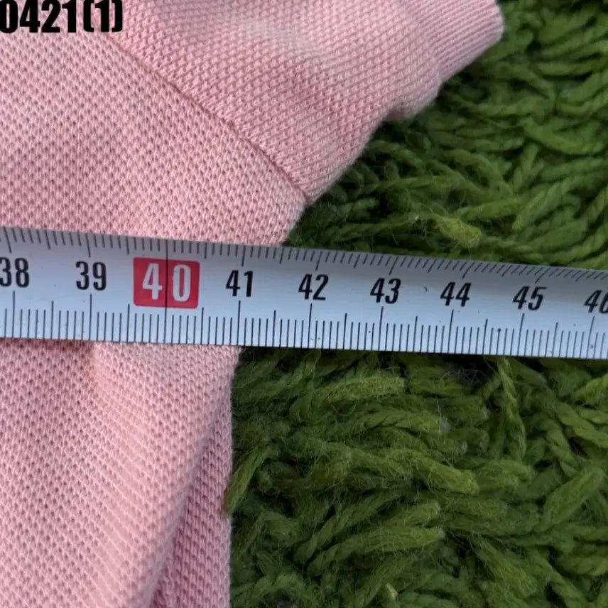 [BUNJANG] Polo Ralph Lauren Pink Pique Dress / 폴로 랄프로렌 핑크 피케 원피스