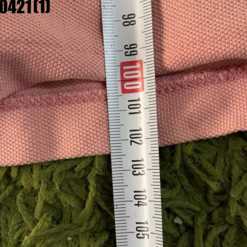 [BUNJANG] Polo Ralph Lauren Pink Pique Dress / 폴로 랄프로렌 핑크 피케 원피스