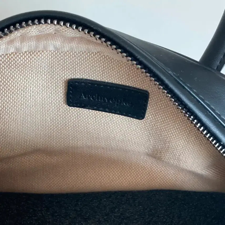 [BUNJANG] Archivepke Mini Bowling Bag - Ivory / 아카이브앱크 가방