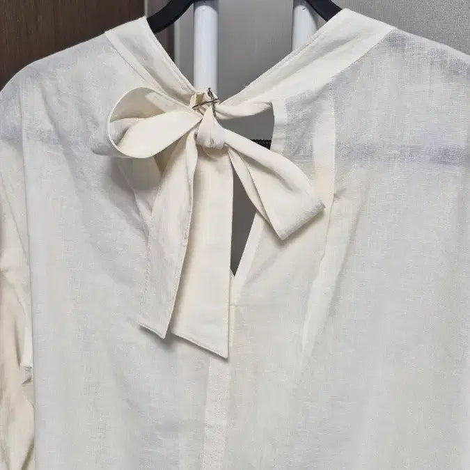 [SOLD OUT] 시스템한섬(오버핏55) 린넨블렌드 오버핏셔츠블라우스