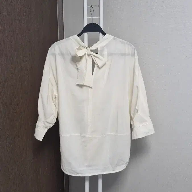 [SOLD OUT] 시스템한섬(오버핏55) 린넨블렌드 오버핏셔츠블라우스