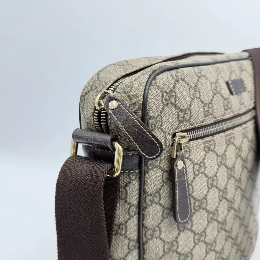 [BUNJANG] Gucci PVC Crossbody Messenger Bag / 구찌 PVC 크로스백 메신저백 숄더백 201448 가방