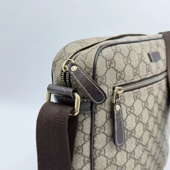 [BUNJANG] Gucci PVC Crossbody Messenger Bag / 구찌 PVC 크로스백 메신저백 숄더백 201448 가방