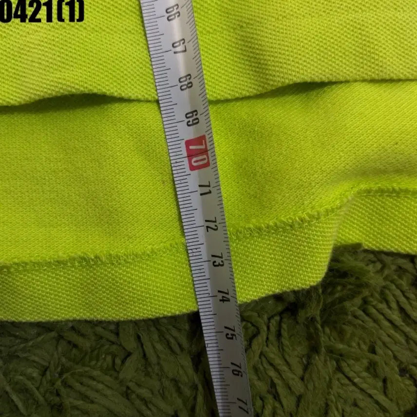 [SOLD OUT] 폴로 랄프로린  프랑스 국기 빅포니 그린 반팔 카라티 XL