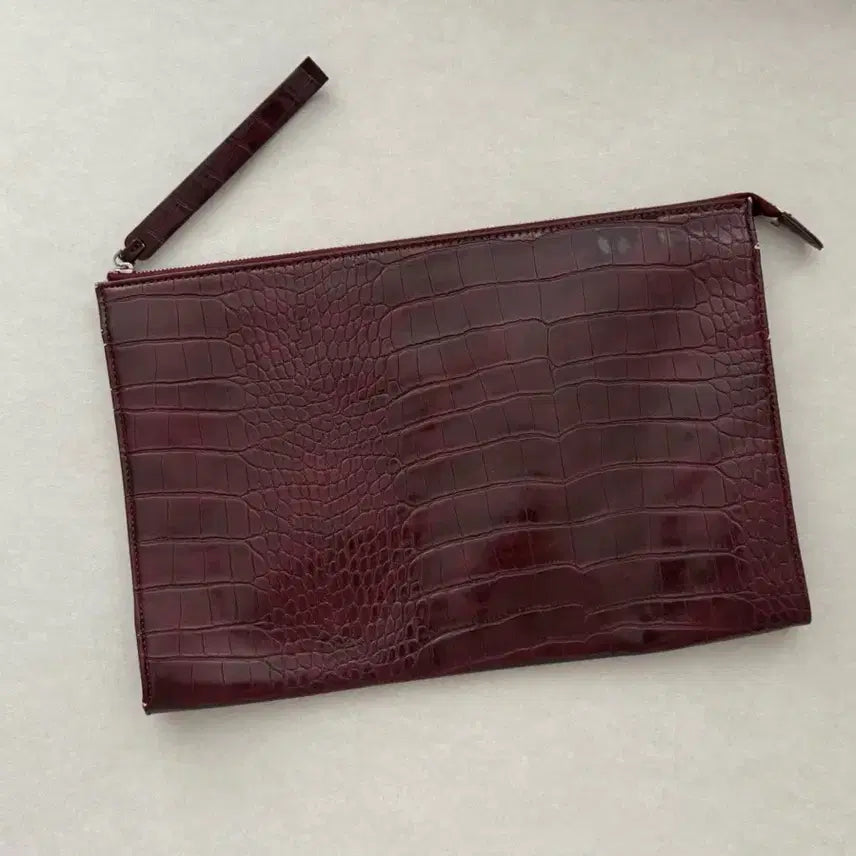 [SOLD OUT] ZARA MAN 자라 맨 클러치 버건디