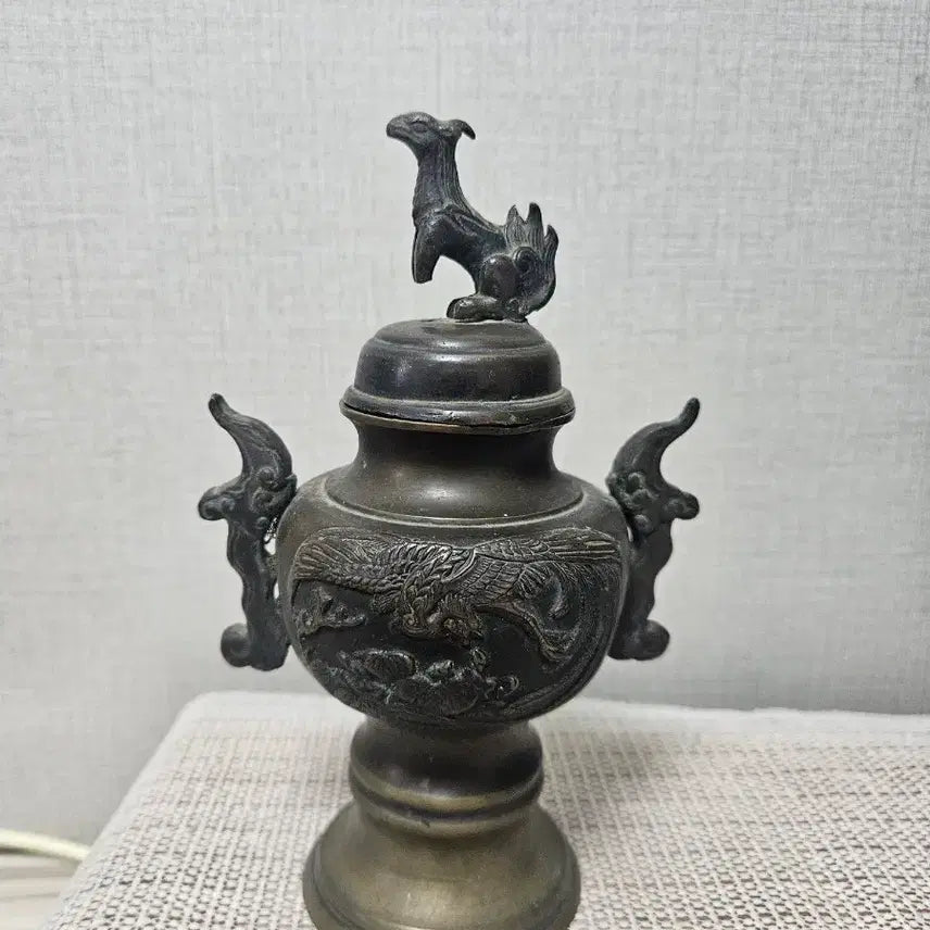 [BUNJANG] Antique Bronze Incense Burner / 동 향로