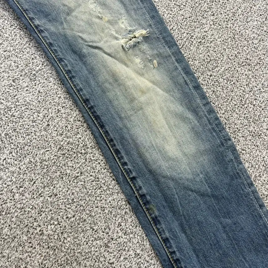 [BUNJANG] Dsquared2 Painting Wash Denim Jeans / 44 디스퀘어드2 페인팅 워싱 데님 청바지 0421J