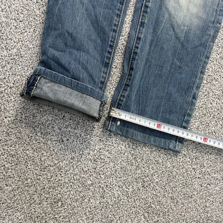 [BUNJANG] Dsquared2 Painting Wash Denim Jeans / 44 디스퀘어드2 페인팅 워싱 데님 청바지 0421J