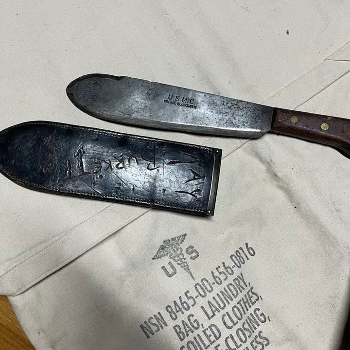 [BUNJANG] US WW2 USMC Medical Soldier Jungle Knife / 미군 ww2 미해병대 의무병 정글도