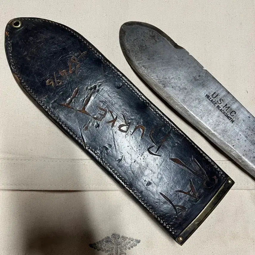 [BUNJANG] US WW2 USMC Medical Soldier Jungle Knife / 미군 ww2 미해병대 의무병 정글도
