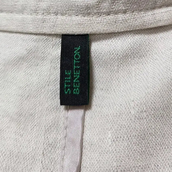 [BUNJANG] Benetton Linen Jacket / 베네통 마 자켓