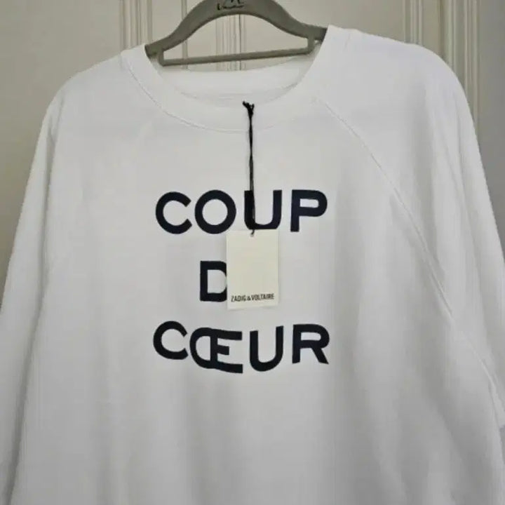 [BUNJANG] 새상품)자딕엔볼테르 Coup de Coeur 맨투맨 티셔츠/자딕 맨투맨 / 새상품)자딕엔볼테르 Coup de Coeur 맨투맨 티셔츠/자딕 맨투맨