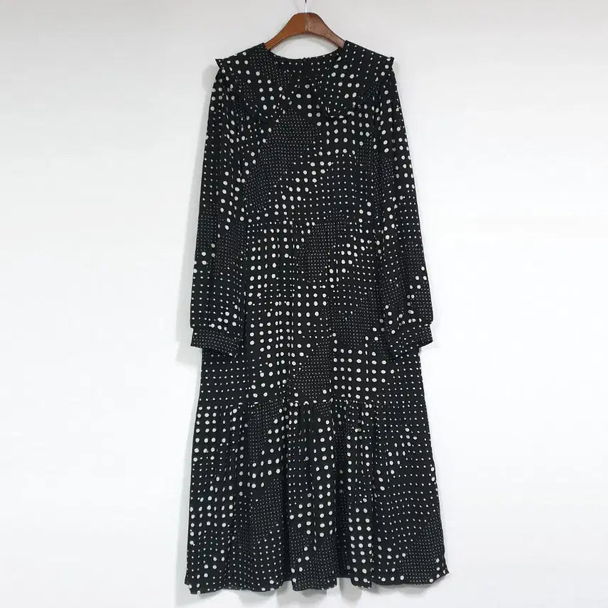 [BUNJANG] FOCUS Sailor Collar Tiered Dress / FOCUS 세일러카라 티어드원피스