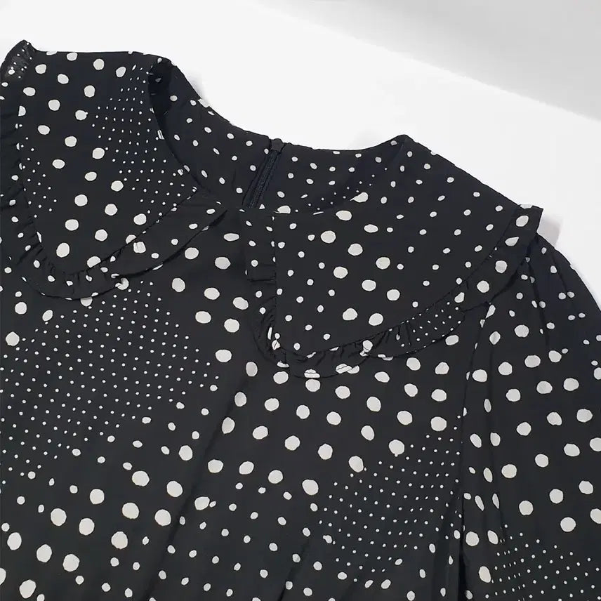 [BUNJANG] FOCUS Sailor Collar Tiered Dress / FOCUS 세일러카라 티어드원피스