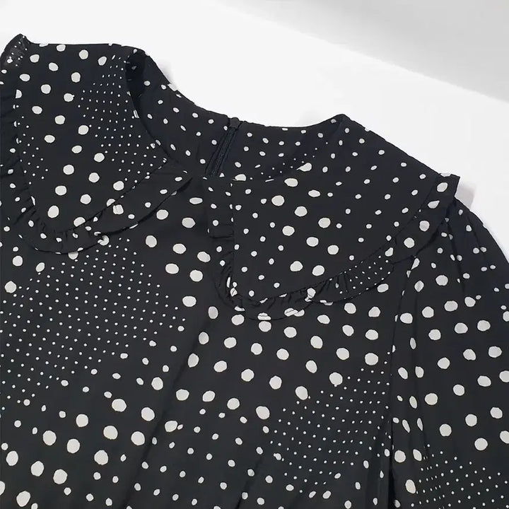[BUNJANG] FOCUS Sailor Collar Tiered Dress / FOCUS 세일러카라 티어드원피스