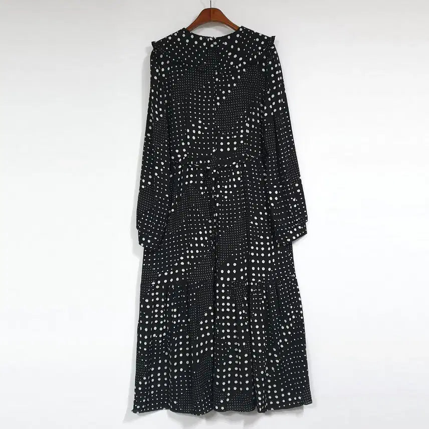 [BUNJANG] FOCUS Sailor Collar Tiered Dress / FOCUS 세일러카라 티어드원피스