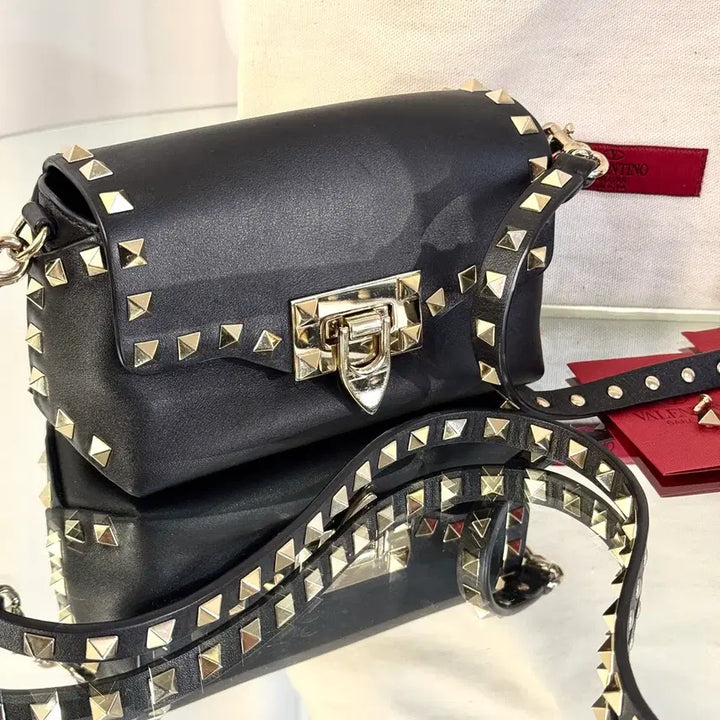 [BUNJANG] Valentino Rockstud Mini Crossbody Bag / [풀구성] 발렌티노 락스터드 미니 크로스백