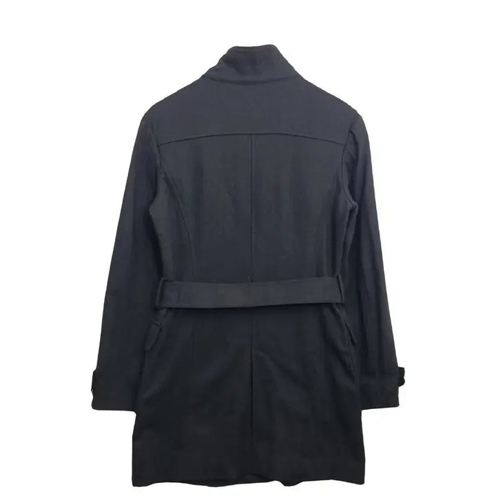[BUNJANG] COSA DE VER Black High Neck Belted Long Coat [M] Women&