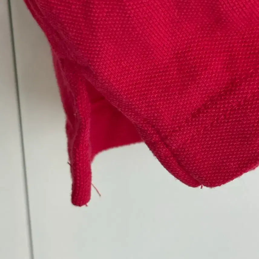 [BUNJANG] Lacoste Red Pique Polo T-shirt / 라코스테 레드 피케 폴로 반팔티