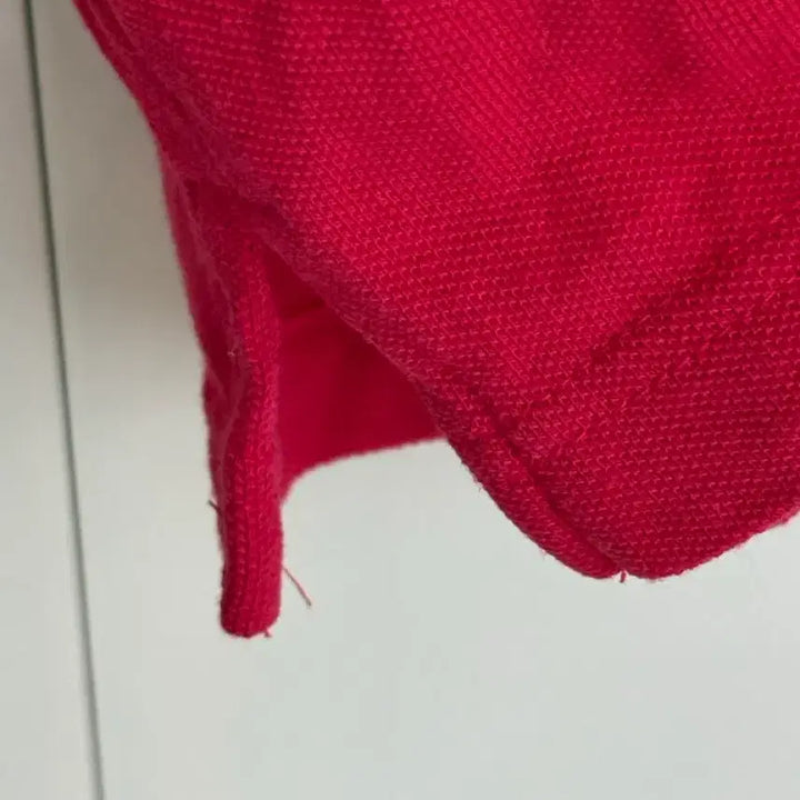 [BUNJANG] Lacoste Red Pique Polo T-shirt / 라코스테 레드 피케 폴로 반팔티