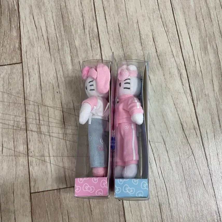 [BUNJANG] Sanrio Hello Kitty Closet Long Leg Kitty Keyring Bundle Set / 산리오 헬로키티 클로젯 마스코트 롱다리키티 키링 일괄