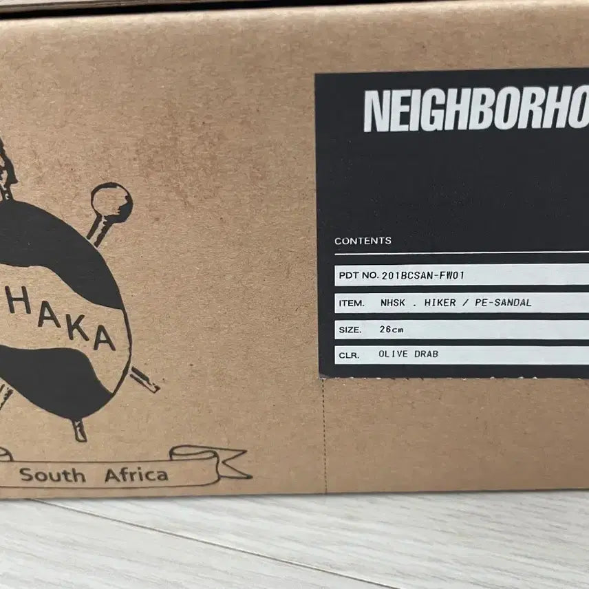 [BUNJANG] NEIGHBORHOOD x Shaka Sandals Olive Drab 260 / 네이버후드 x 샤카 샌들 OILVE DRAB 260