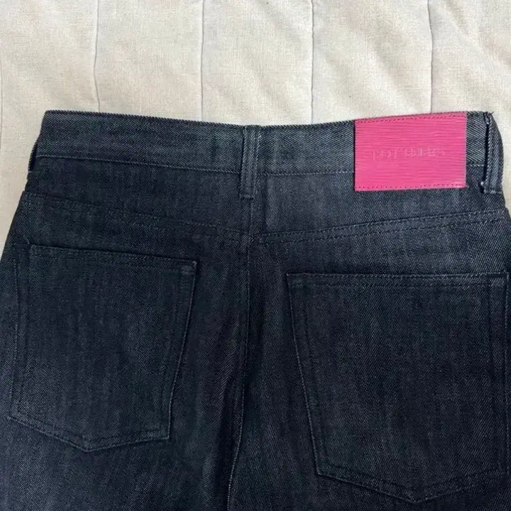 [BUNJANG] Portners Two-Tuck Wide Black Jeans / [S] 포트너스 투턱 와이드 블랙 진