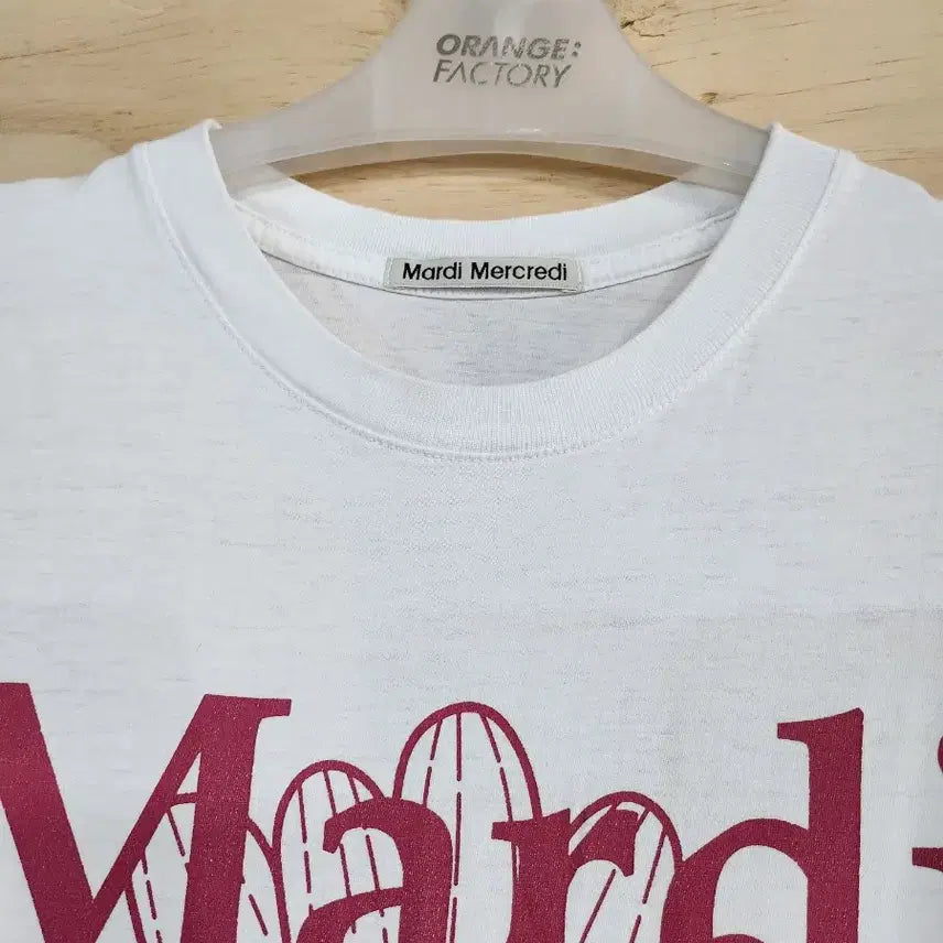 [BUNJANG] Mardi Mercredi Flower Short Sleeve T-shirt / 4620 마르디 메크르디 플라워 반팔 티셔츠