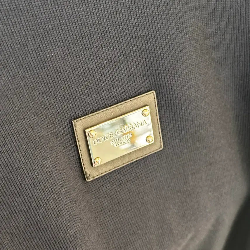[SOLD OUT] 돌체앤가바나 로고 태그 울 폴로 반팔