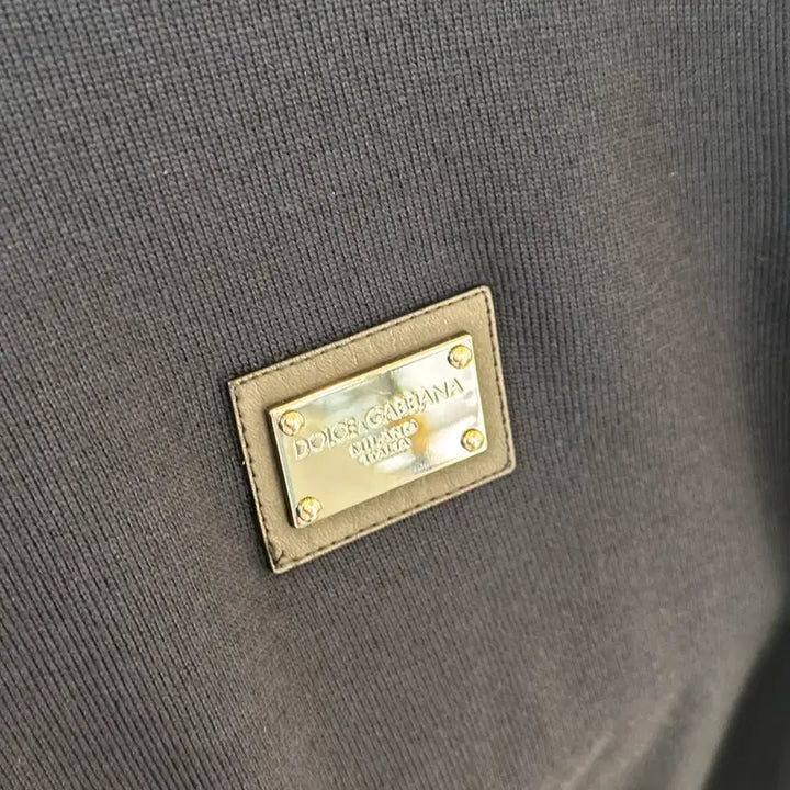 [SOLD OUT] 돌체앤가바나 로고 태그 울 폴로 반팔