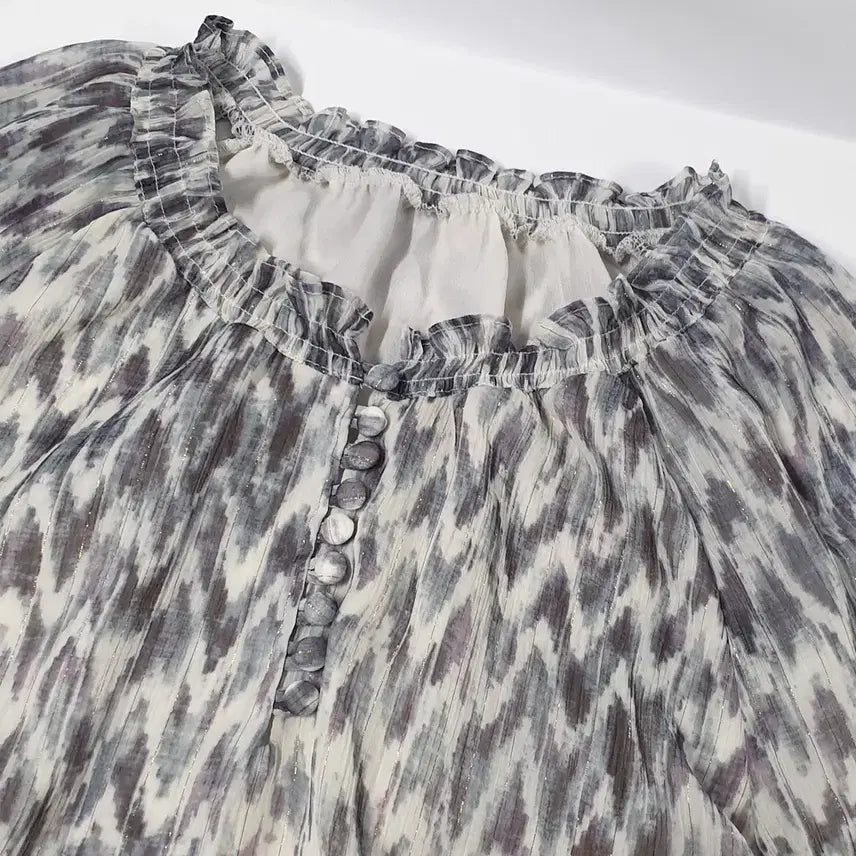 [BUNJANG] PAUL&amp;JOE Chiffon Tiered Dress / PAUL&amp;JOE 쉬폰 티어드원피스 66