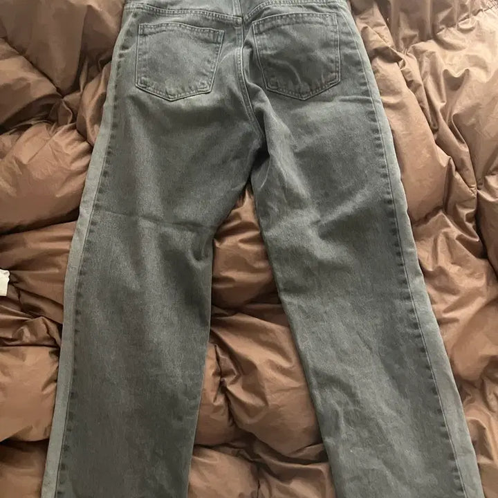 [BUNJANG] ADD. Gray Washed Denim Pants / ADD. 그레이 워싱 데님 팬츠