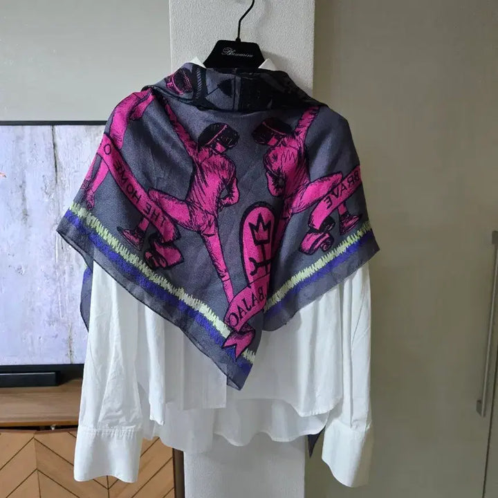 [SOLD OUT] 카스텔바작 실크 스카프/실크100