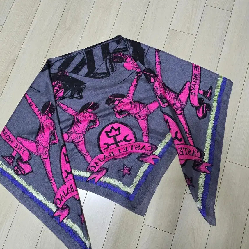 [SOLD OUT] 카스텔바작 실크 스카프/실크100
