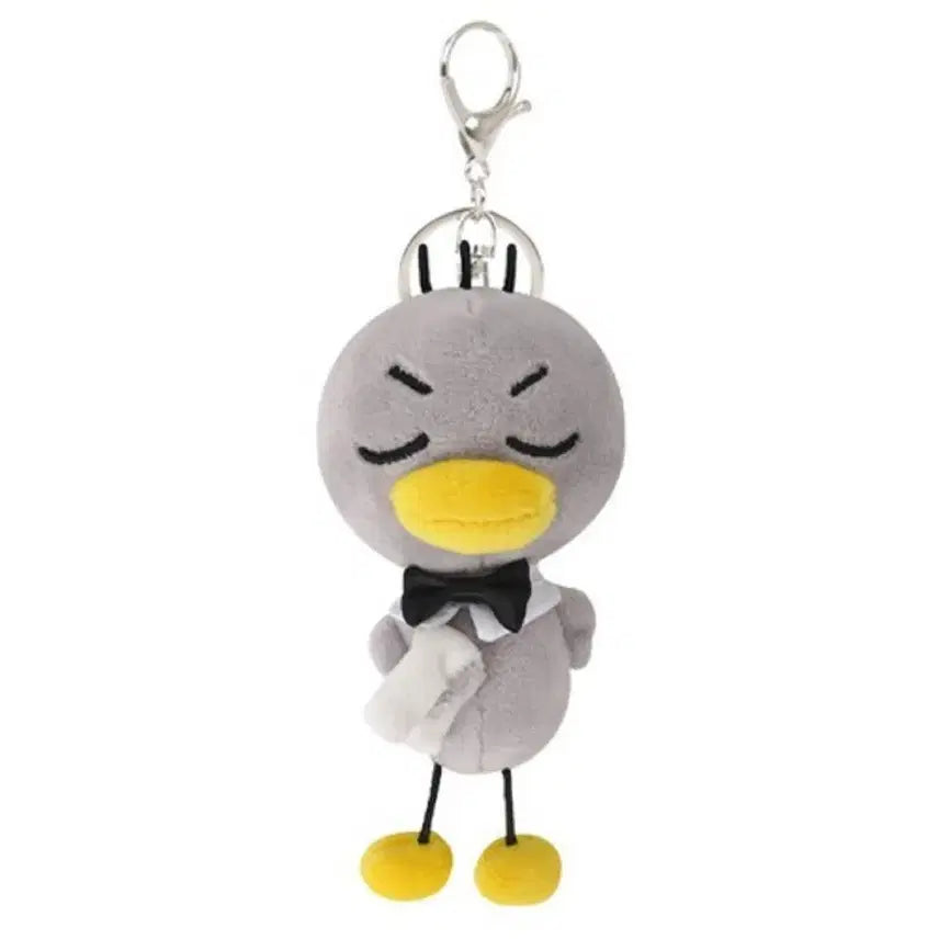 [BUNJANG] Hello Jadoo Cocco Housekeeper Waiter Doll Keyring / (원가 이하)안녕자두야 꼬꼬 집사 웨이터 인형키링