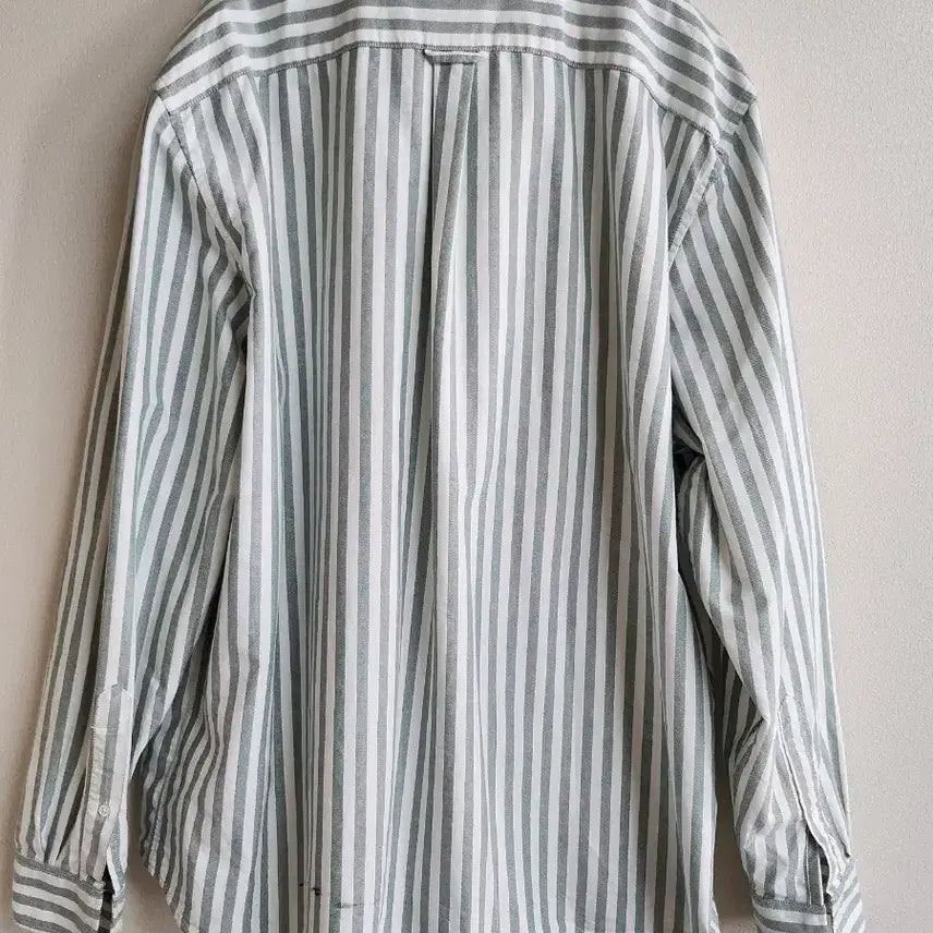 [BUNJANG] Lacoste Oxford Stripe Shirt (XL) / 라코스테 옥스퍼드스트라이프 셔츠(XL