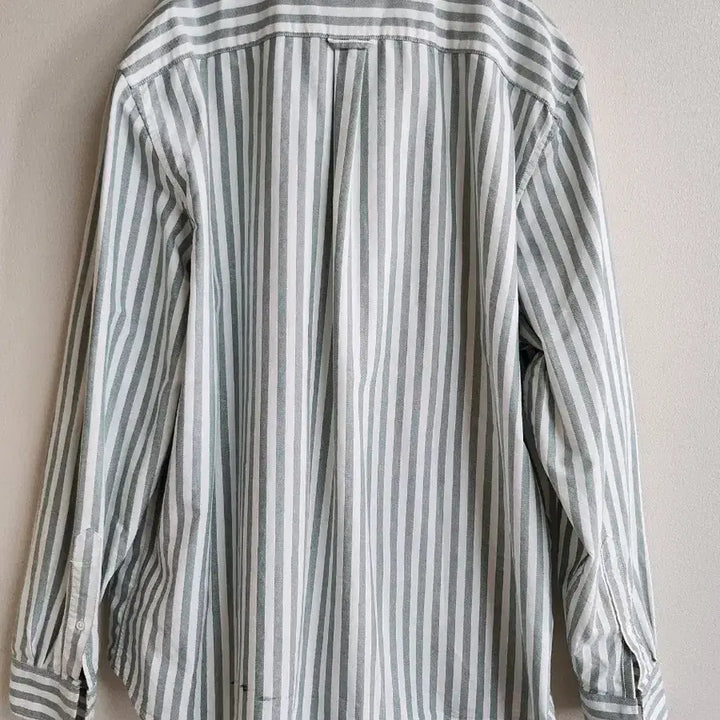 [BUNJANG] Lacoste Oxford Stripe Shirt (XL) / 라코스테 옥스퍼드스트라이프 셔츠(XL