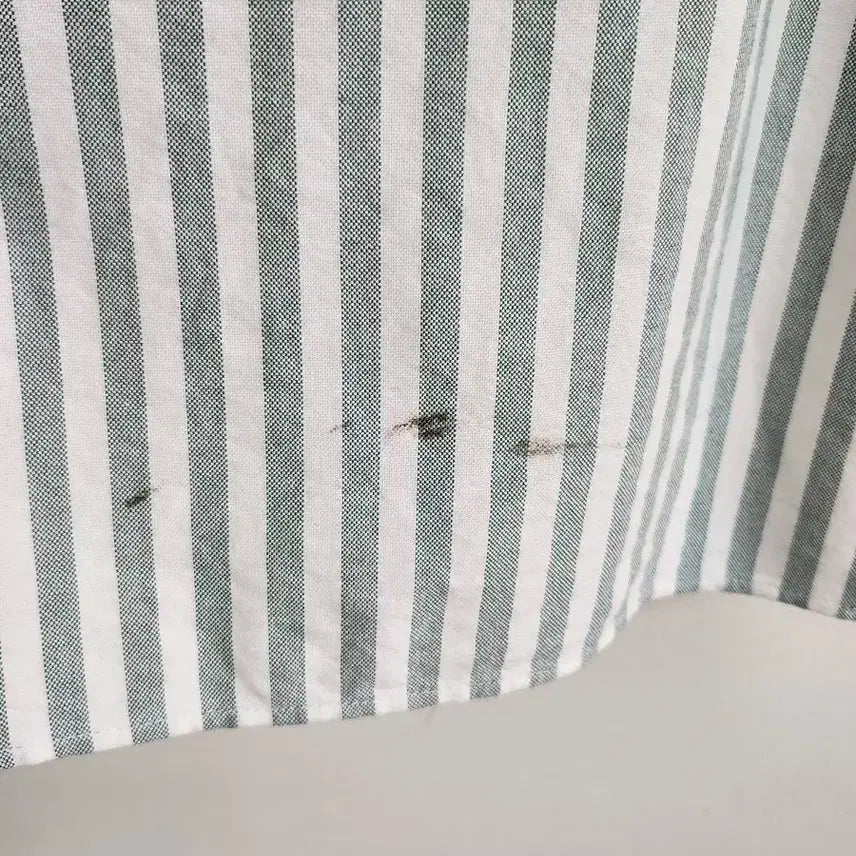 [BUNJANG] Lacoste Oxford Stripe Shirt (XL) / 라코스테 옥스퍼드스트라이프 셔츠(XL