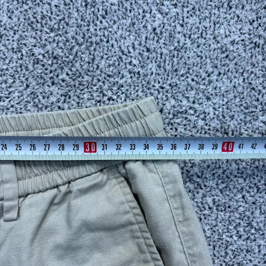 [BUNJANG] Musinsa Standard Cotton Linen Bending Pants / 30 무신사스탠다드 코튼 린넨 밴딩 바지 0421J