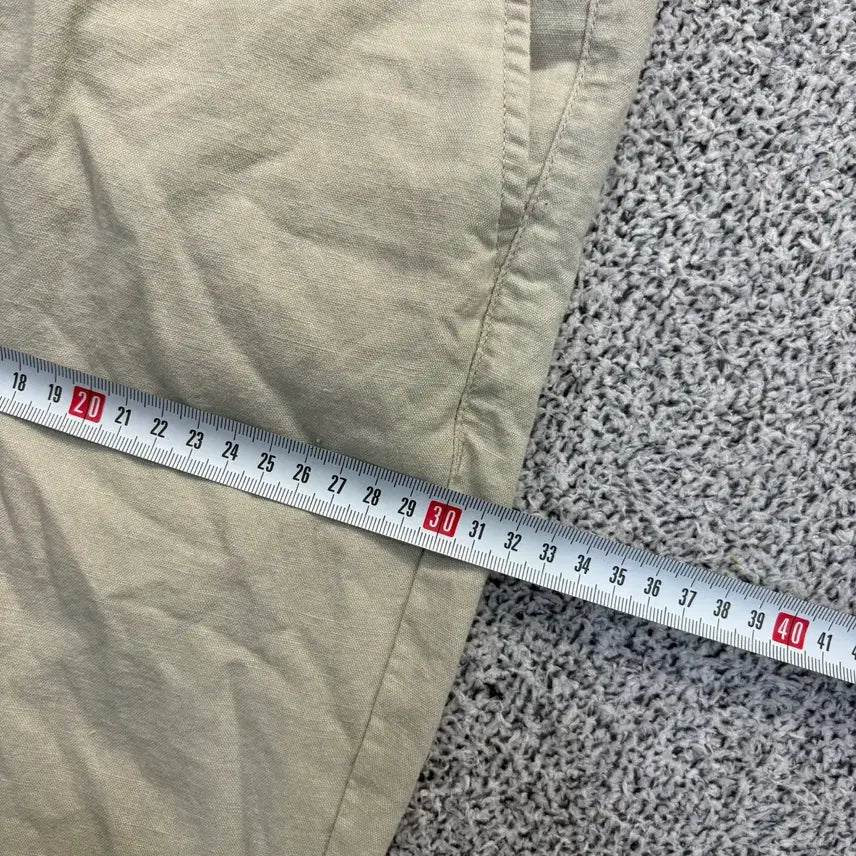 [BUNJANG] Musinsa Standard Cotton Linen Bending Pants / 30 무신사스탠다드 코튼 린넨 밴딩 바지 0421J