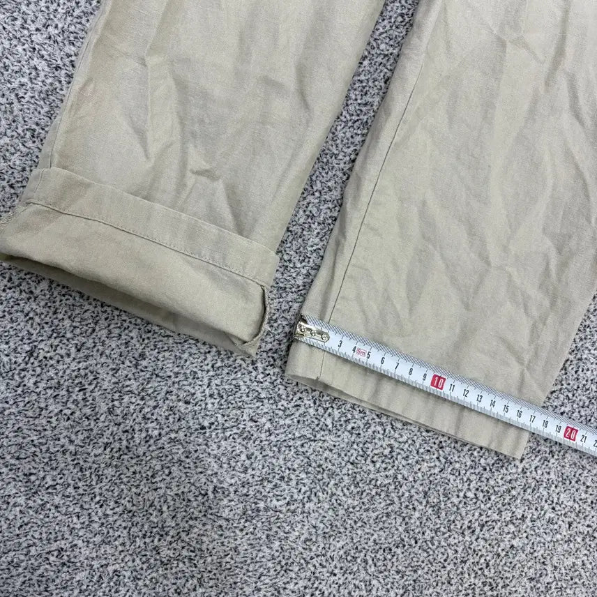 [BUNJANG] Musinsa Standard Cotton Linen Bending Pants / 30 무신사스탠다드 코튼 린넨 밴딩 바지 0421J
