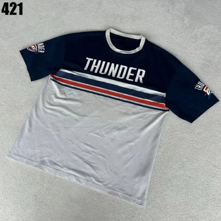[BUNJANG] NBA Thunder Logo T-shirt / NBA 반팔 티셔츠 남성용