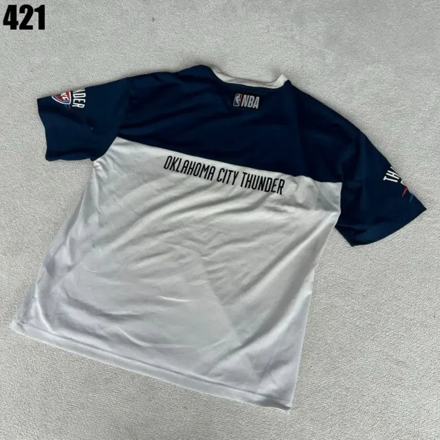 [BUNJANG] NBA Thunder Logo T-shirt / NBA 반팔 티셔츠 남성용