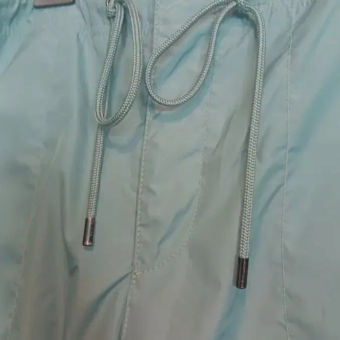 [BUNJANG] Time Aqua Blue Double Shorts / 타임 이중반바지 반허리41 길이55 상태A