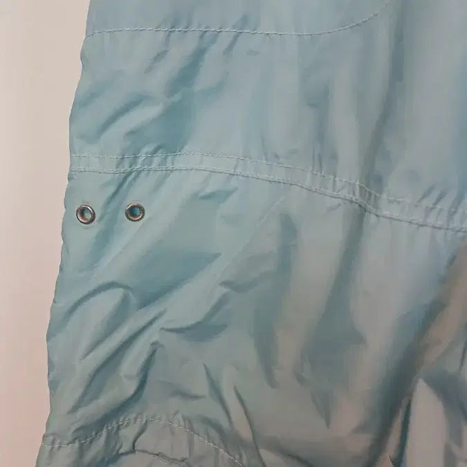 [BUNJANG] Time Aqua Blue Double Shorts / 타임 이중반바지 반허리41 길이55 상태A